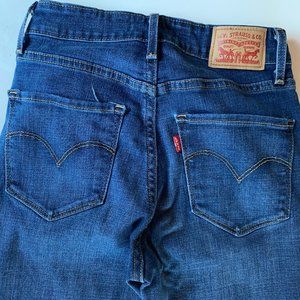 Levi's 721 High Rise Skinny Jeans
